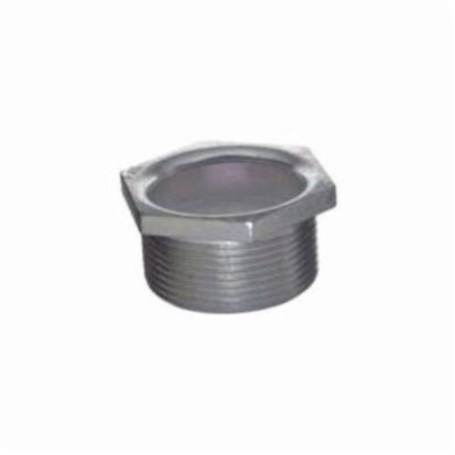 T&B® CHASE® HA-401 Conduit Nipple With Non-Insulated Throat, 1/2 in, For Use With Rigid and IMC Conduit, Iron, Zinc Plated